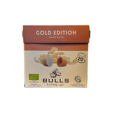 BULLS Gold Edition - House Blend Espresso/Lungo - Holzkapseln